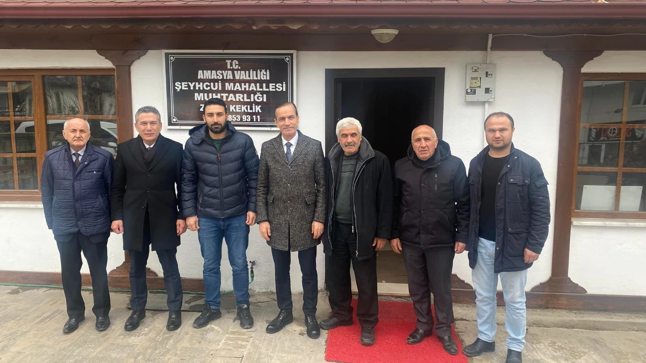 Başkan Akgül, Muhtar Keklik’i Ziyaret Etti