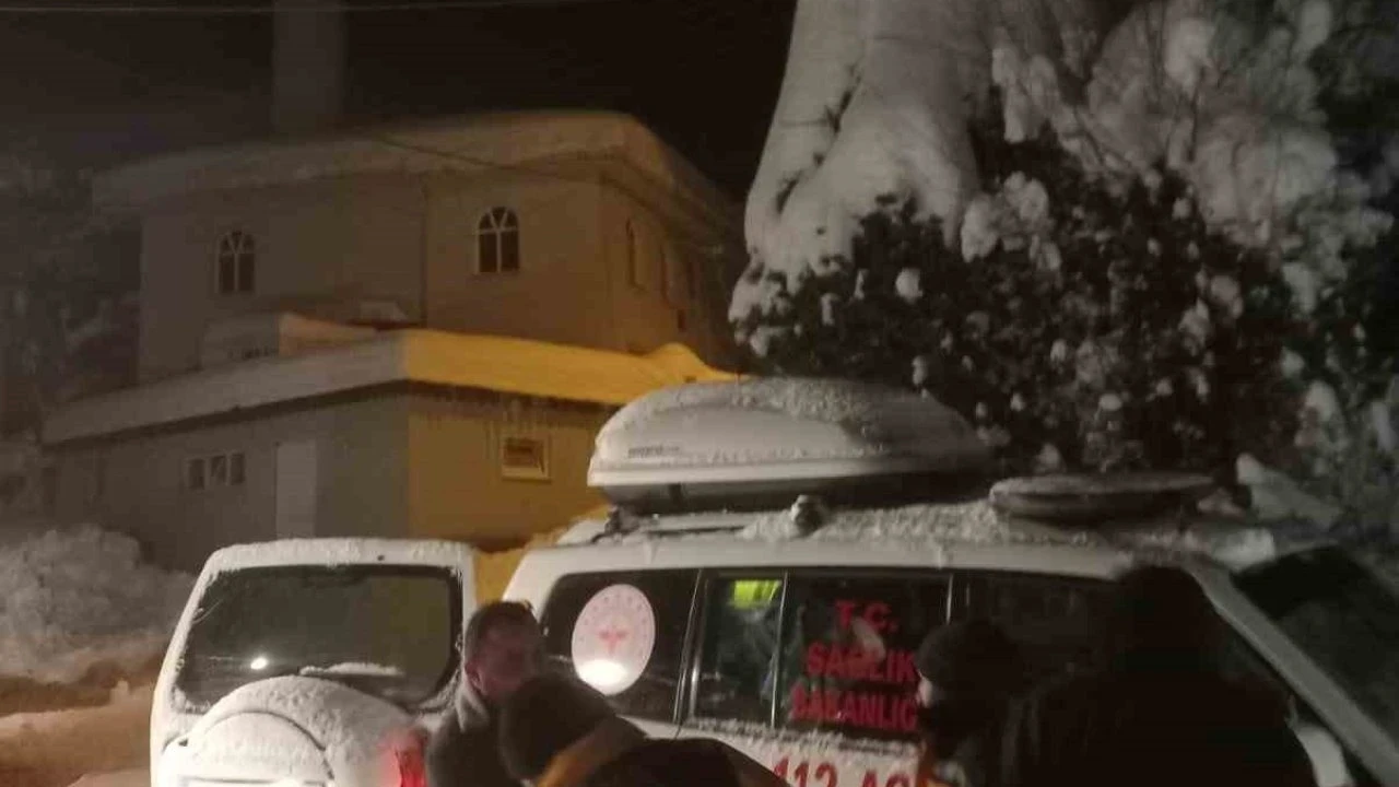Ekipler 85 yaşındaki hasta için seferber oldu