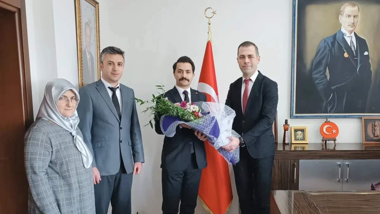 Göynücek  İlçe Mal Müdürü’nden Kaymakam Demirgül’e ziyaret