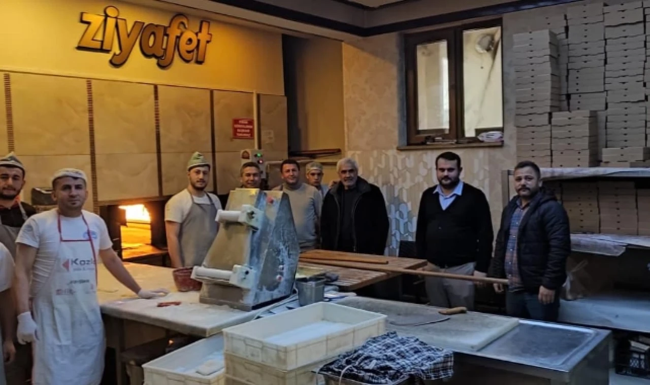 Akgül, Ziyafet Pide İşletmesini ziyaret etti