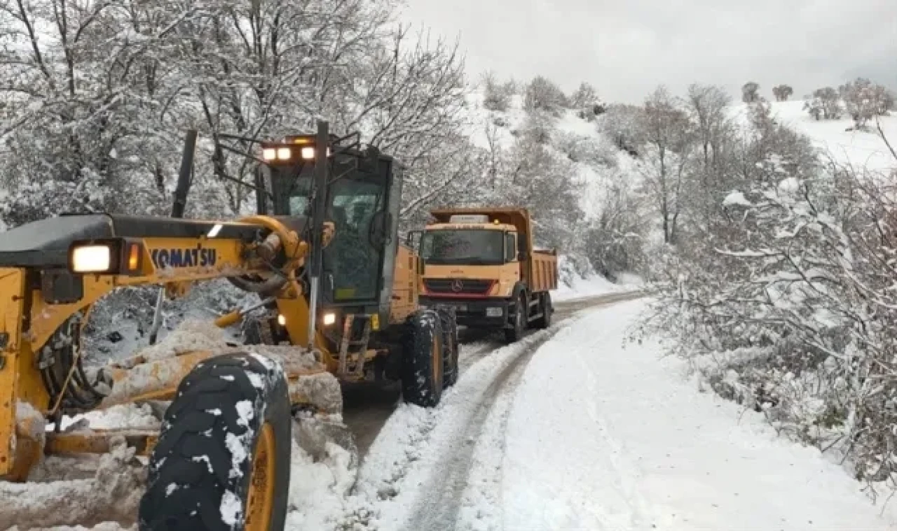 Amasya’da 23 Köy Yolu Kapalı