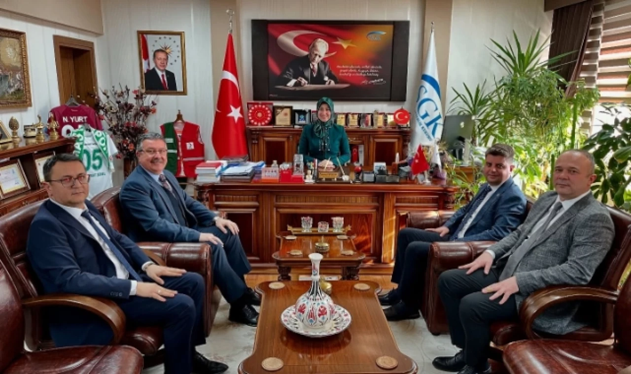 Başkan Kargı'dan Şenel'e ziyaret