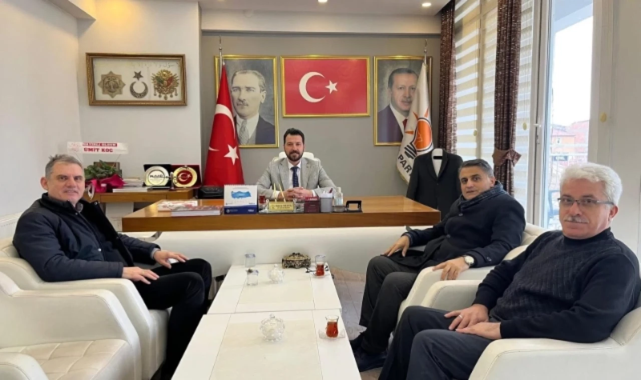 Başkan Keleş, Aydınlı ve Ceylan'ı Ağırladı