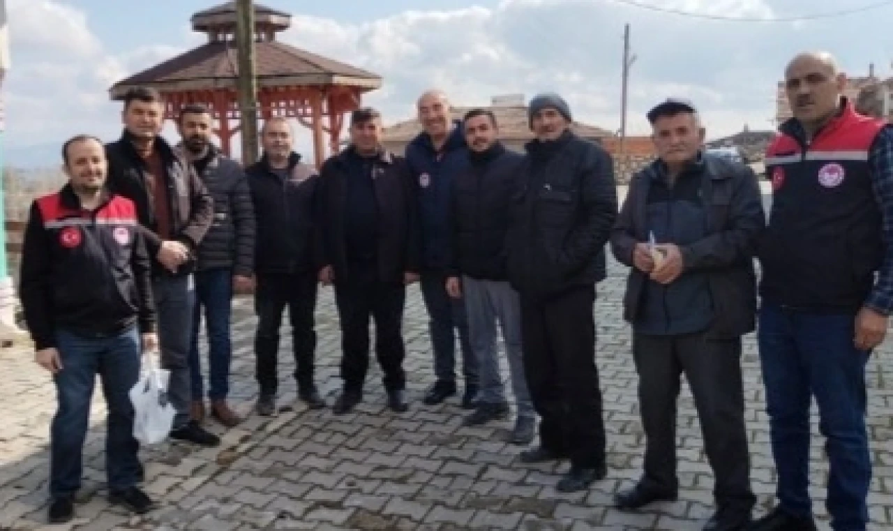 Çetin, Üreticilerle Bir Araya Geldi