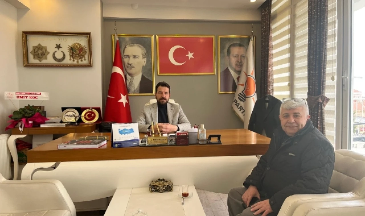 Başkan Keleş, Dekan Aydın'ı ağırladı