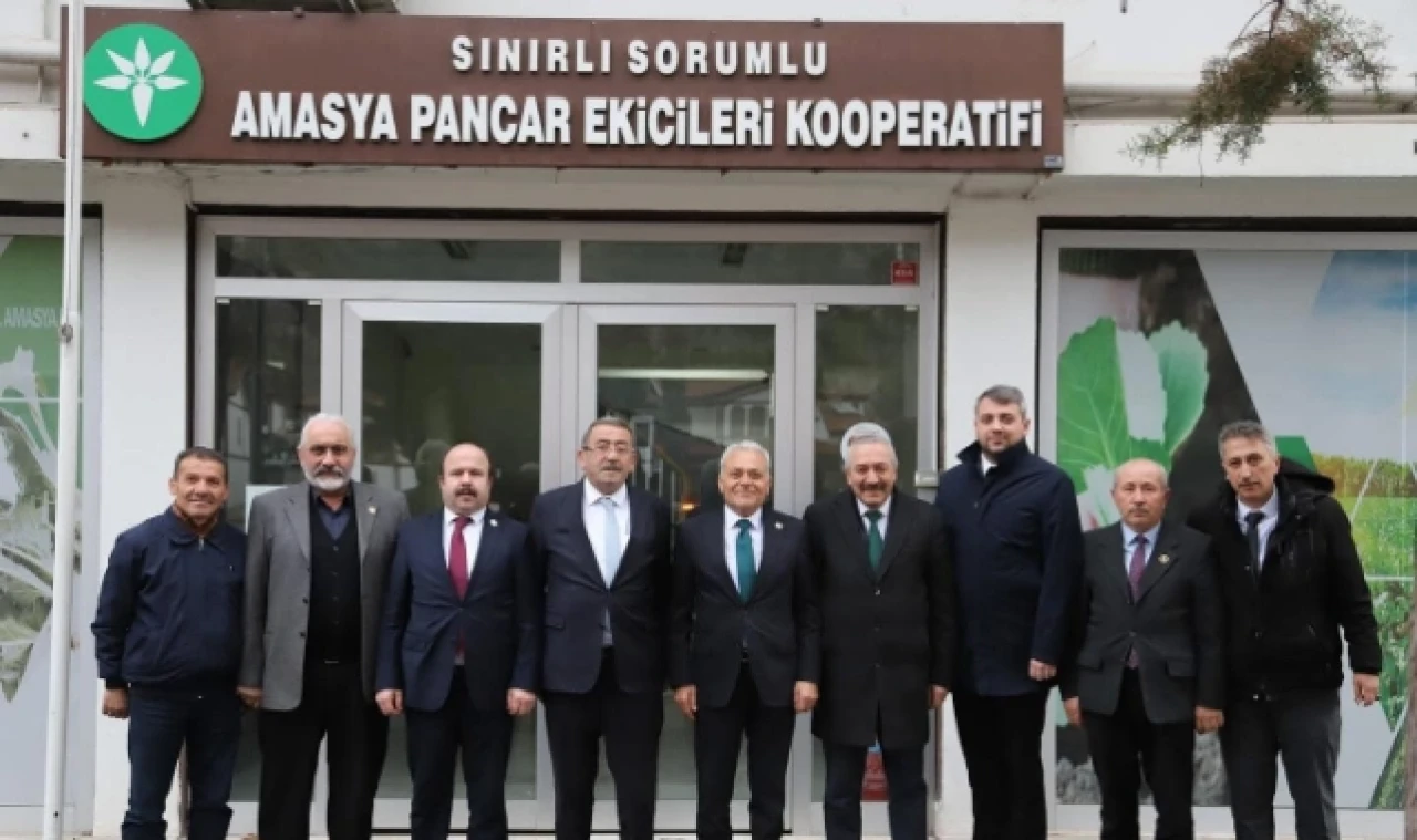 Güney, Amasya'da Temaslarda Bulundu