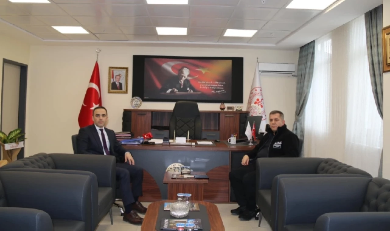 Müdür Ercan'a Hayırlı Olsun Ziyaretleri
