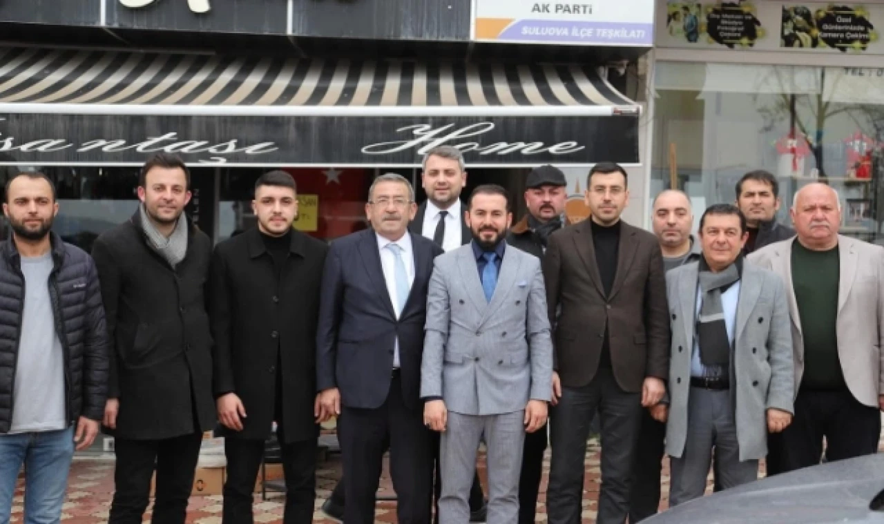 Özarslan'dan Şen'e hayırlı olsun ziyareti