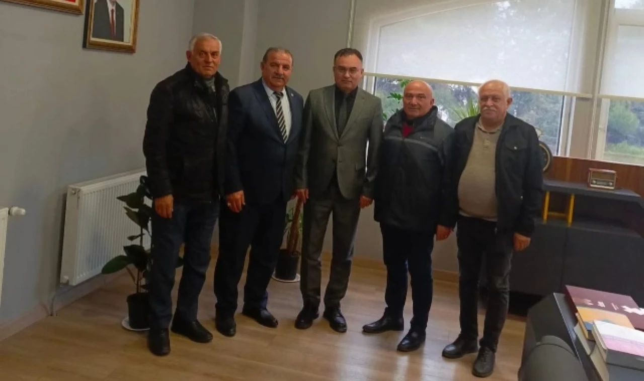 Öztürk'ten Sütçü'ye Hayırlı Olsun Ziyareti