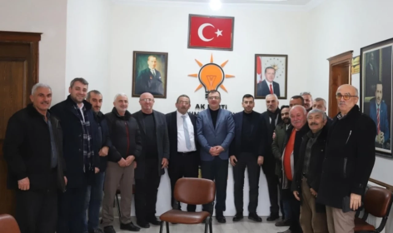 Saatcı, Amasya'da bir dizi ziyaret gerçekleştirdi