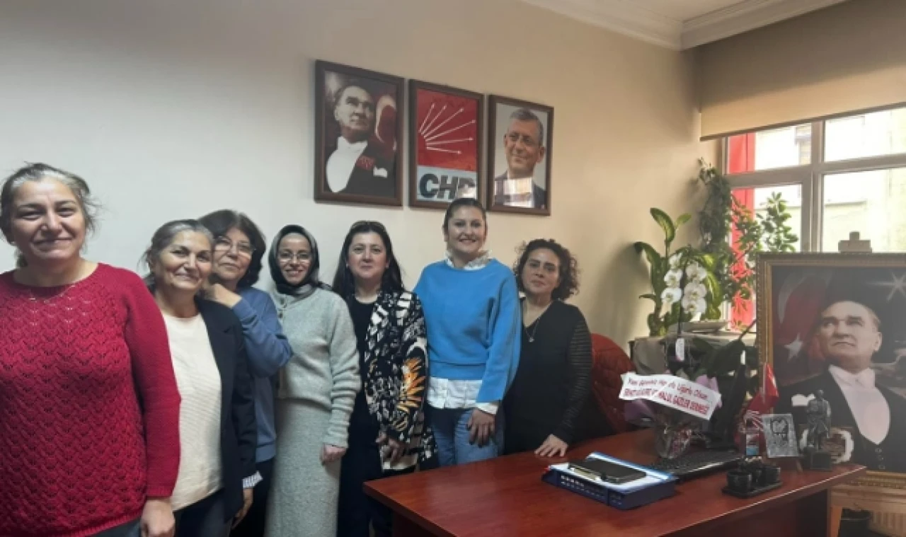 Şehit Aileleri ve Malül Gaziler Derneği'nden CHP'ye ziyaret