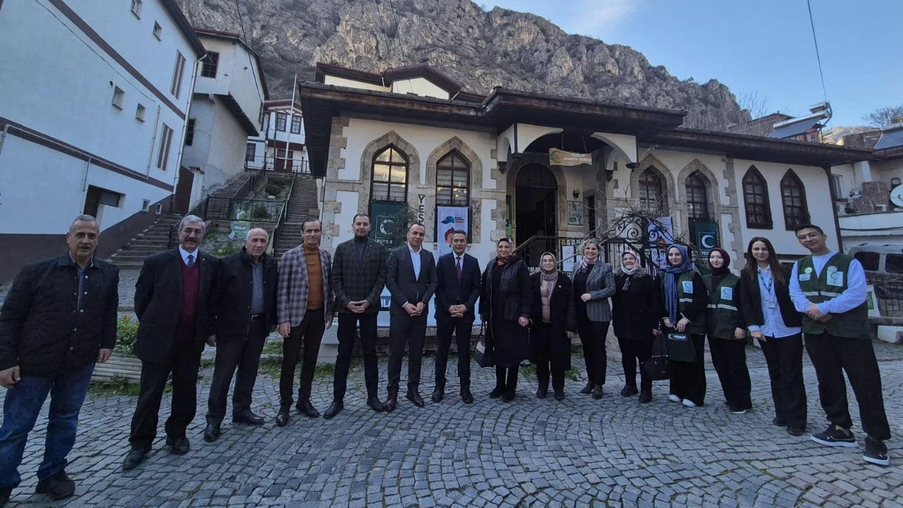 MHP Amasya İl Başkanı Mustafa Akgül’den Yeşilay’a Ziyaret