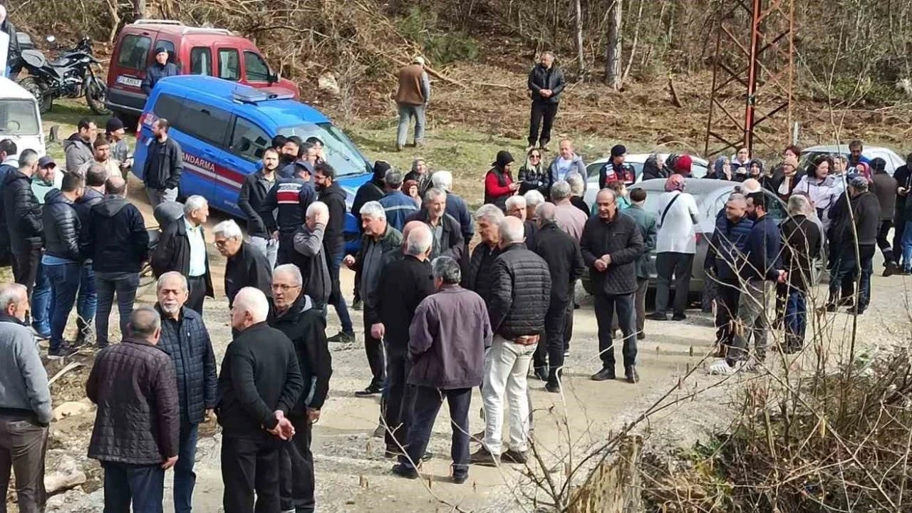 Köylülerden içme suyu barajı tepkisi