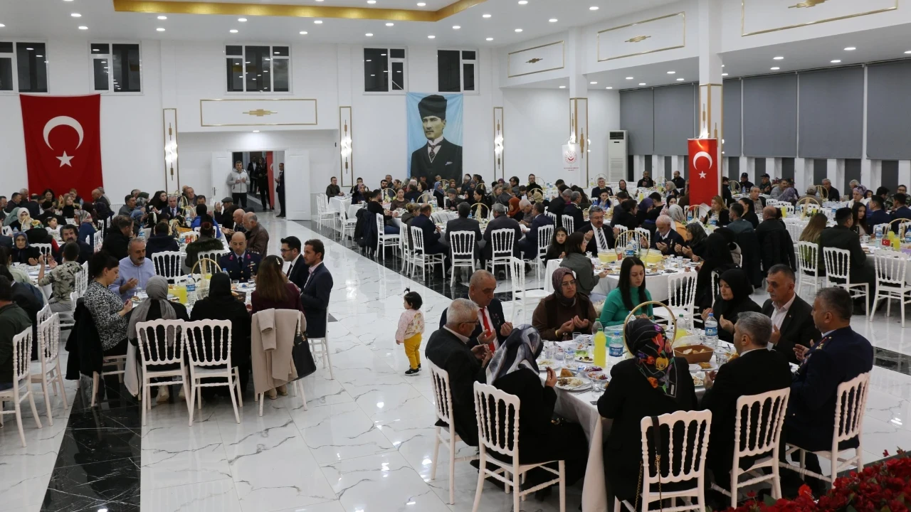 Şehit Aileleri ve Gazilerimiz İftarda Buluştu