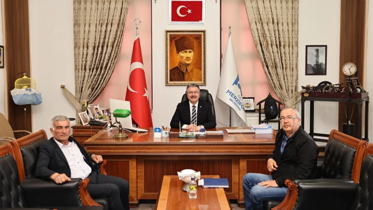 Merzifon’da Samimi Ziyaret: Alp Kargı Teşekkür Etti!