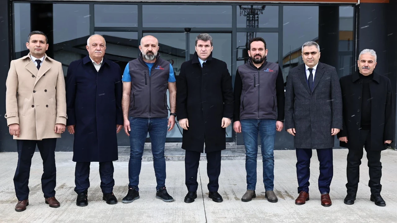 Vali Bakan'dan Merzifon OSB'ye Ziyaret