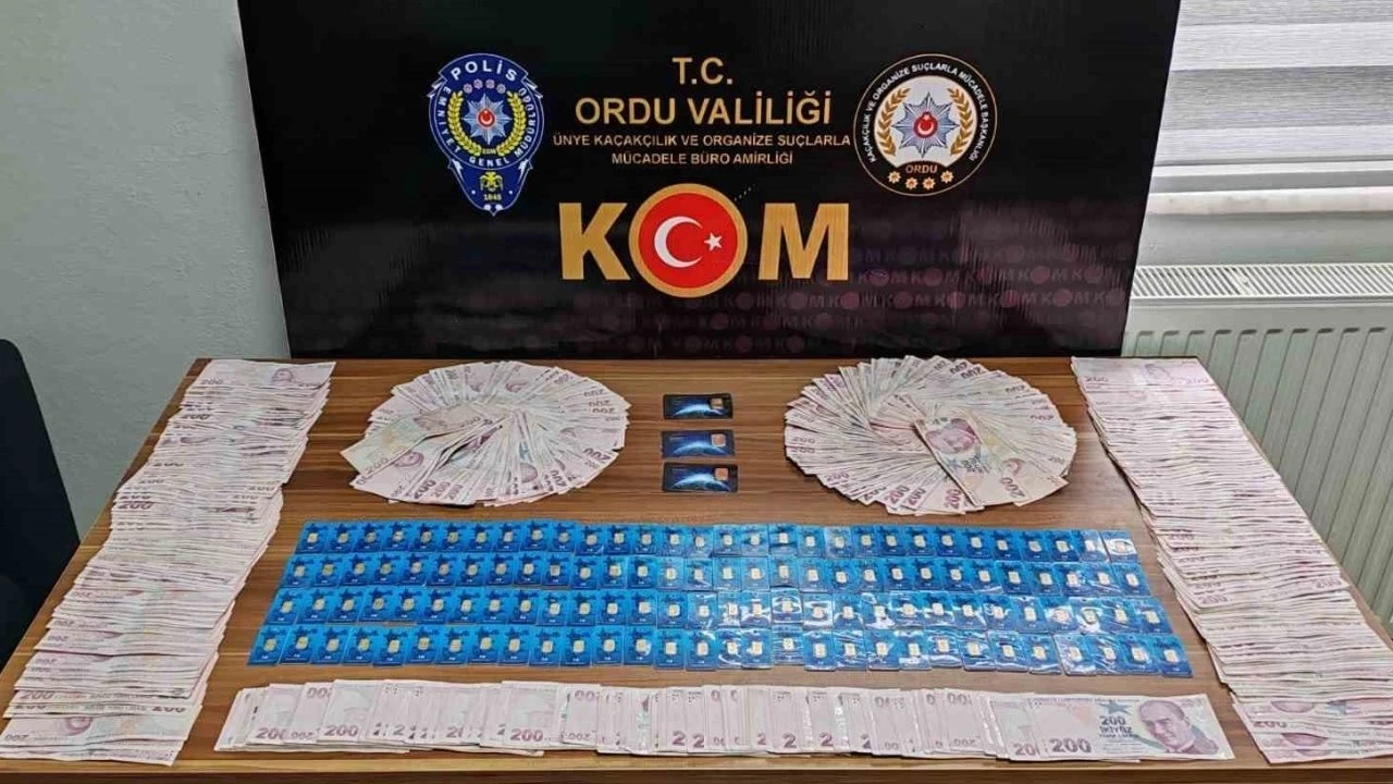 Sahte altın operasyonunda 1 tutuklama
