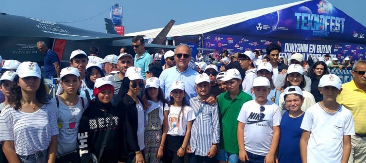 250 GENCİ TEKNOFEST’LE BULUŞTURDU!