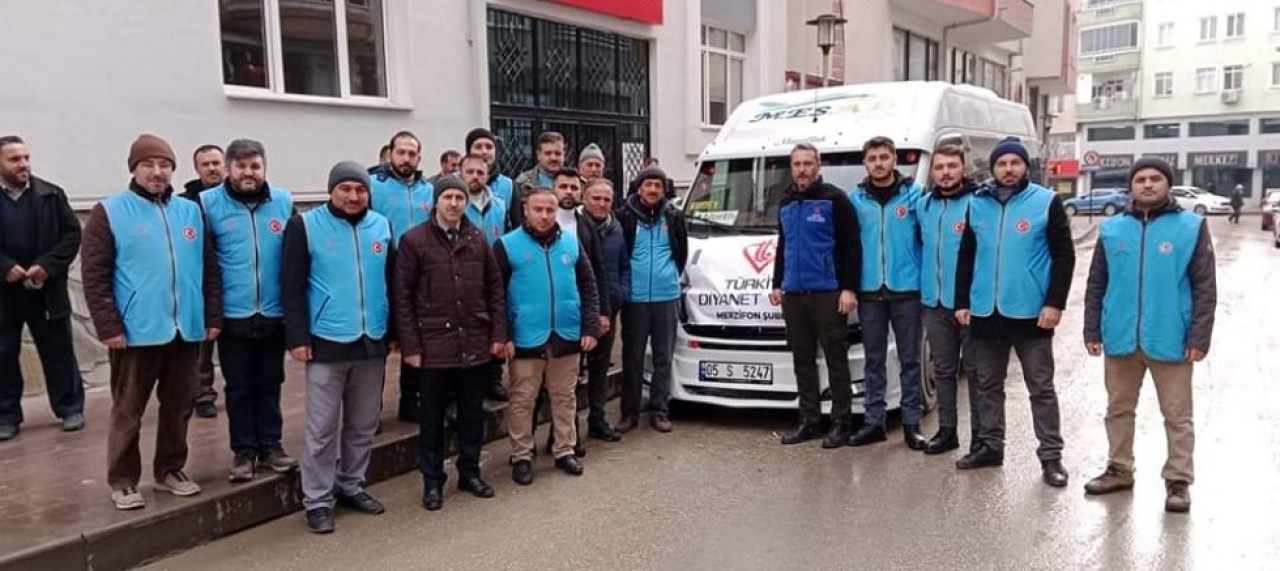 3. GRUP DA DEPREM BÖLGESİNDE