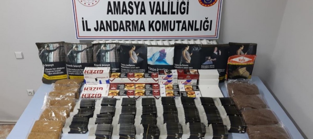 4 BİN 200 MAKARON  ELE GEÇİRİLDİ