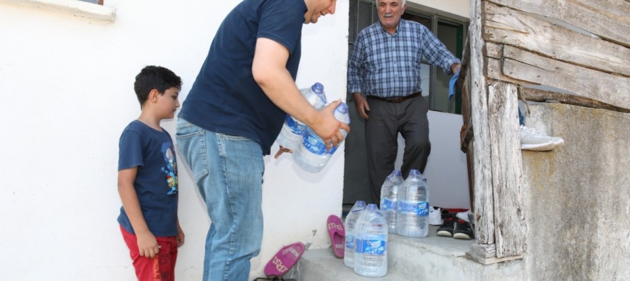 4 KÖYE İÇME SUYU DESTEĞİ