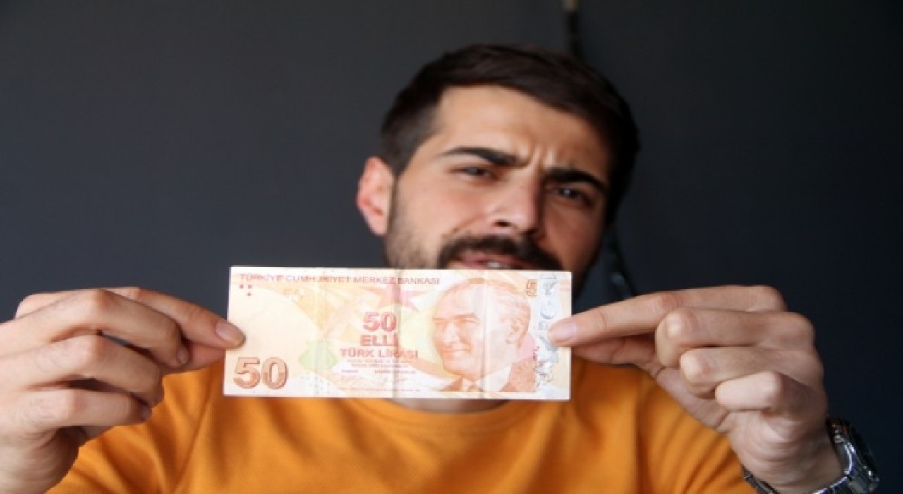 50 TL’Yİ 50 BİNE SATACAK