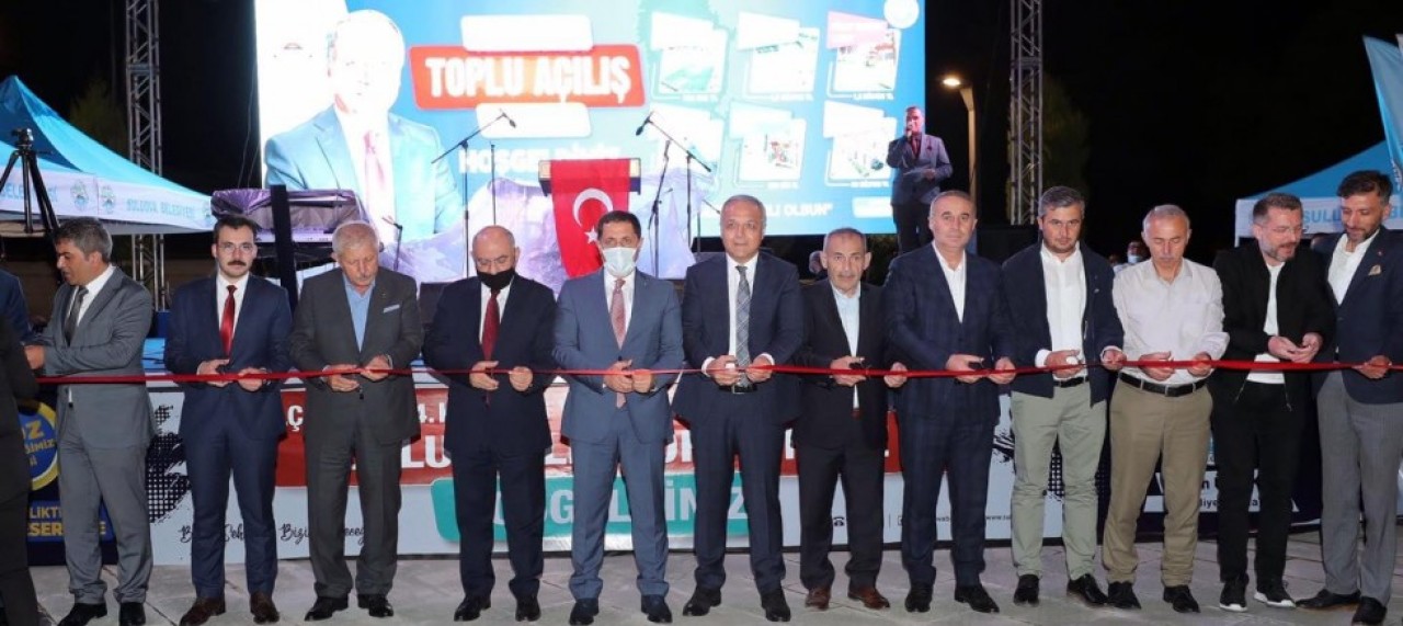 74 MİLYONLUK 6 TESİSİN AÇILIŞI YAPILDI