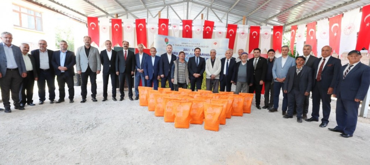 95 BİN TL’LİK KANOLA TOHUMU DAĞITILDI
