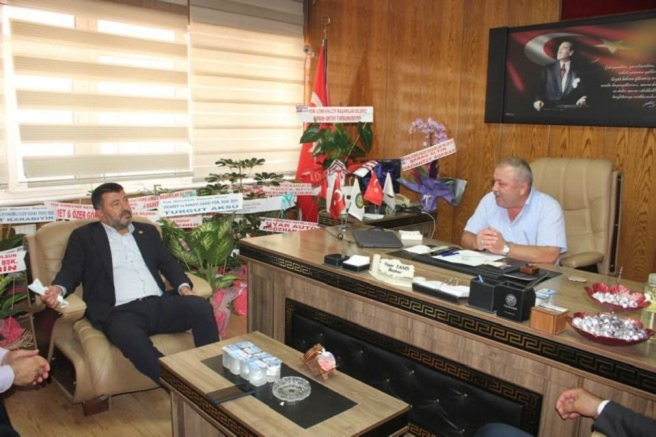 AĞBABA’DAN, TANCI’YA HAYIRLI OLSUN ZİYARETİ