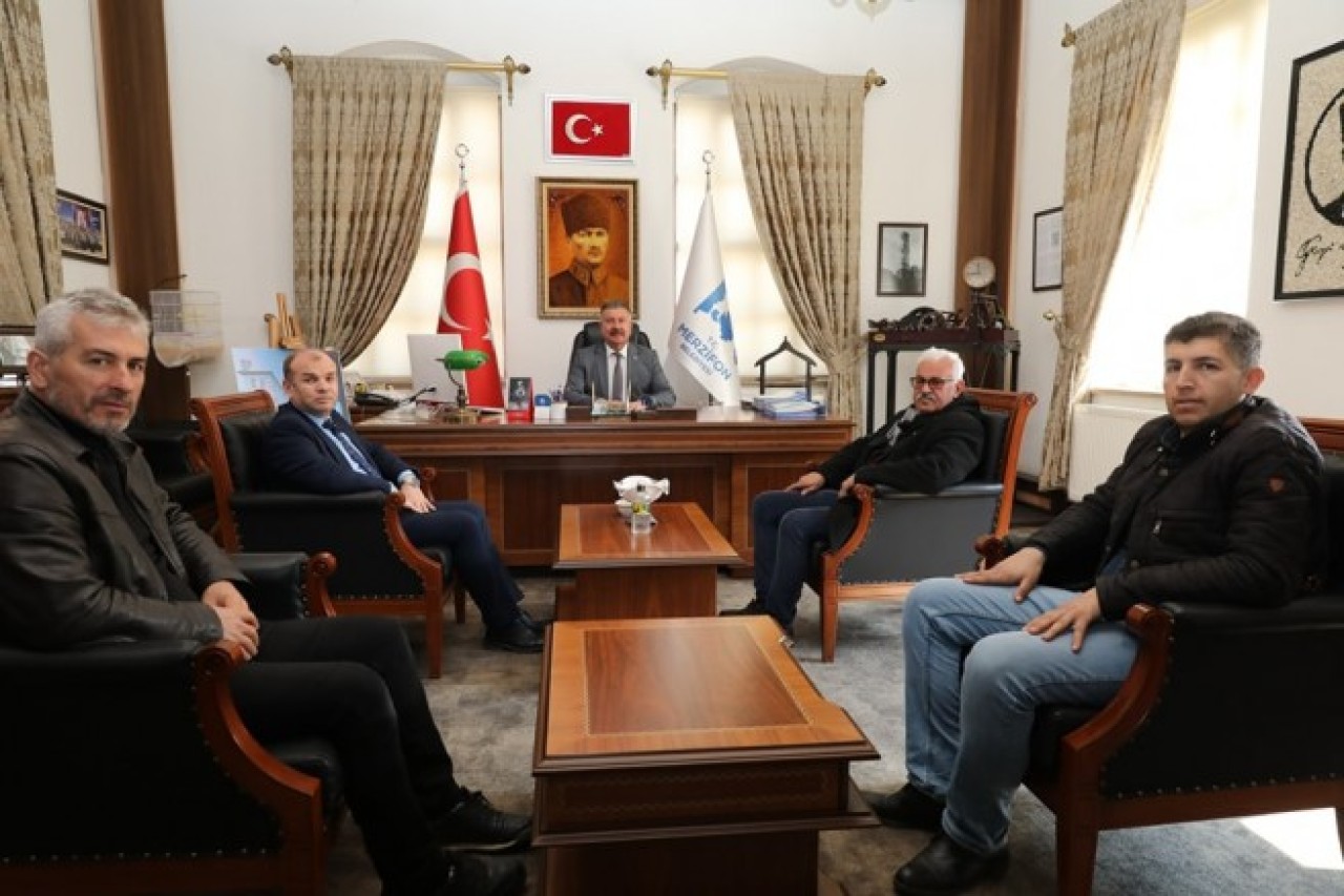 AĞIŞ’TAN BAŞKAN KARGI’YA ZİYARET