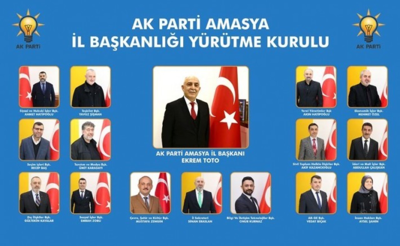 AK PARTİ'DE YÜRÜTME KURULU ÜYELERİ BELLİ OLDU