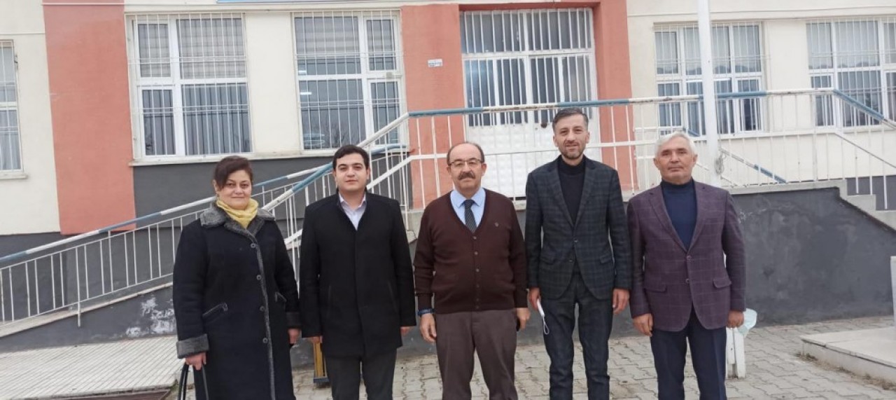 AK PARTİ HEYETİ EĞİTİM KURUMLARI ZİYARETLERİNE DEVAM ETTİ