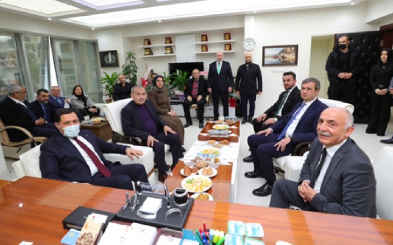 AK PARTİ İL BAŞKANLIĞI’NA VALİ MASATLI’DAN ZİYARET