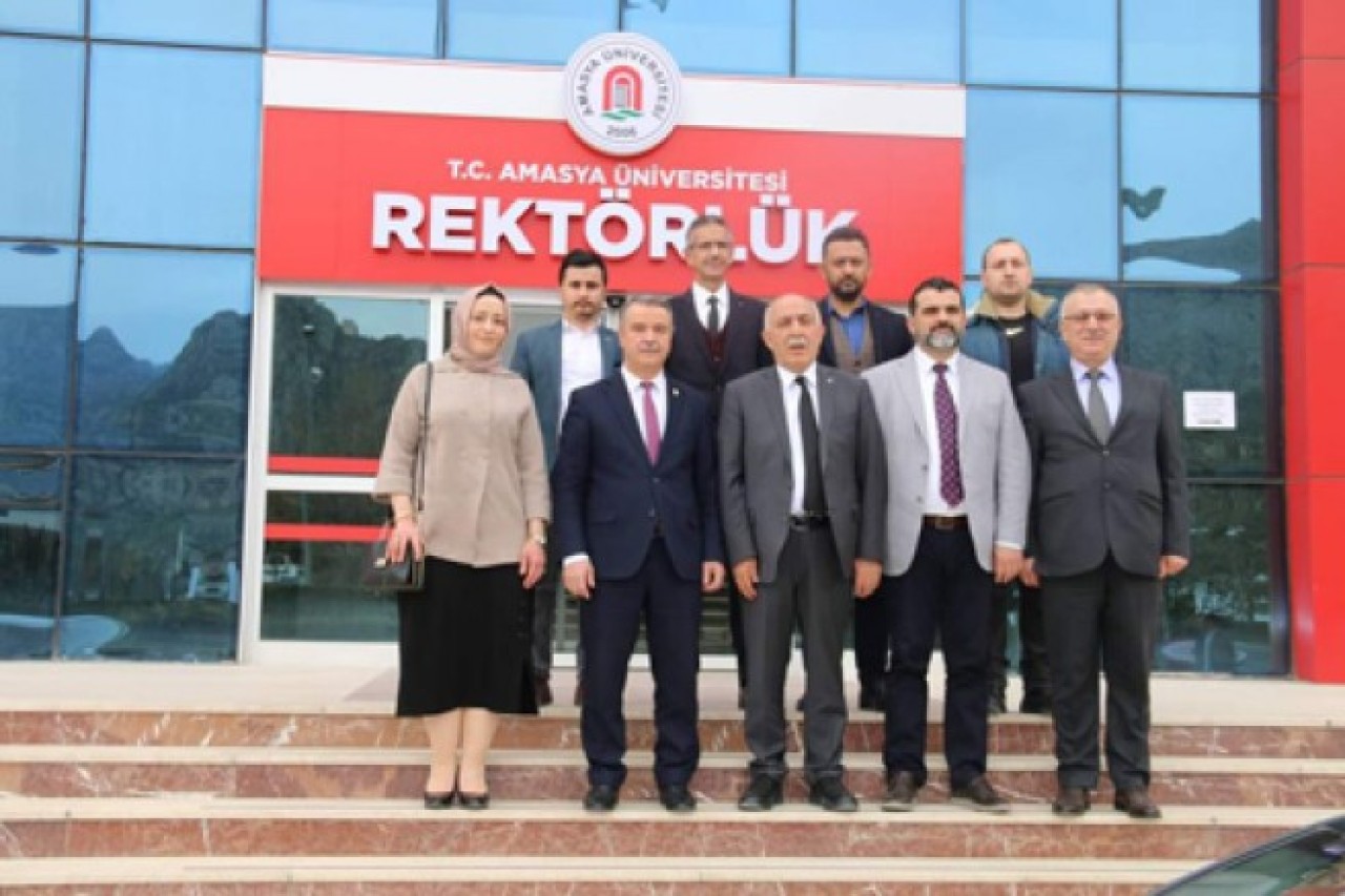 AK Parti İl Başkanlığından Rektör Elmacı’ya Ziyaret