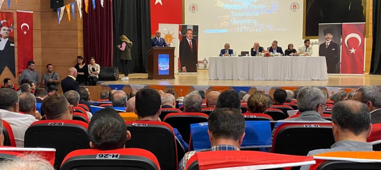 AK PARTİ İL DANIŞMA TOPLANTISI YAPILDI