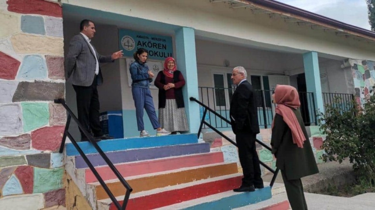 AKÖREN KÖYÜ’NÜ ZİYARET ETTİ