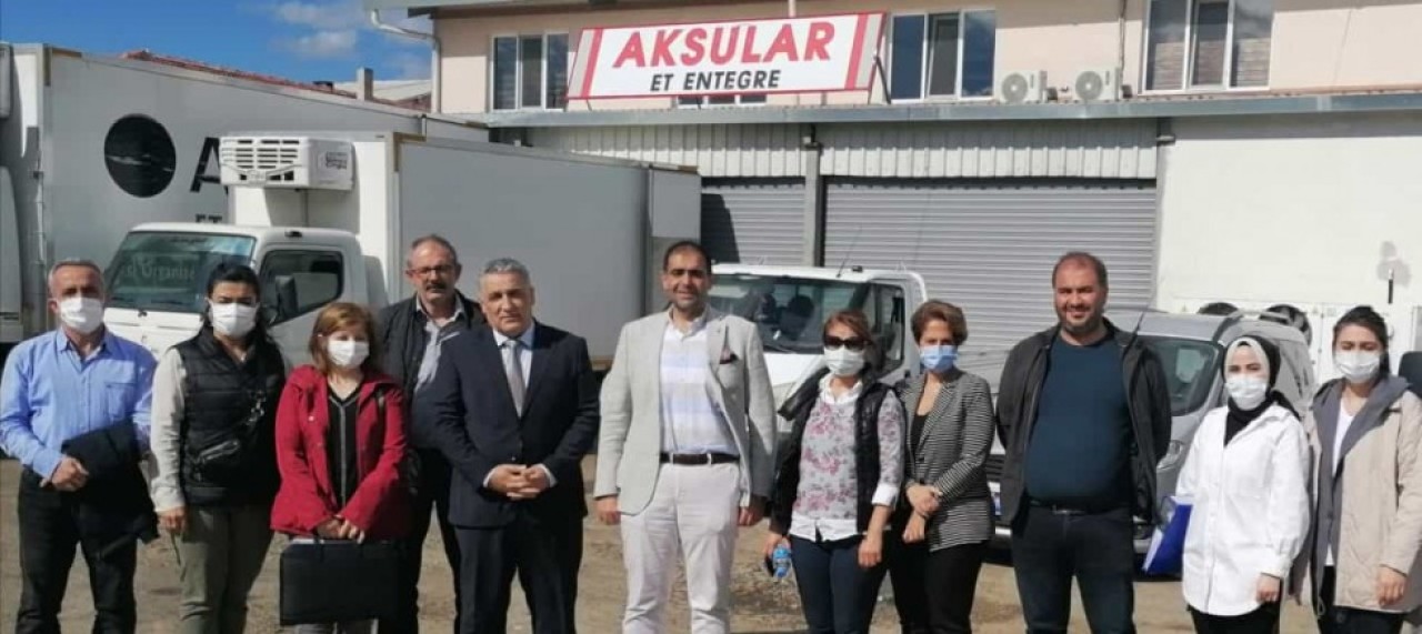 AKSULAR ET ENTEGRE TESİSİN DE BİRLEŞİK DENETİM YAPILDI