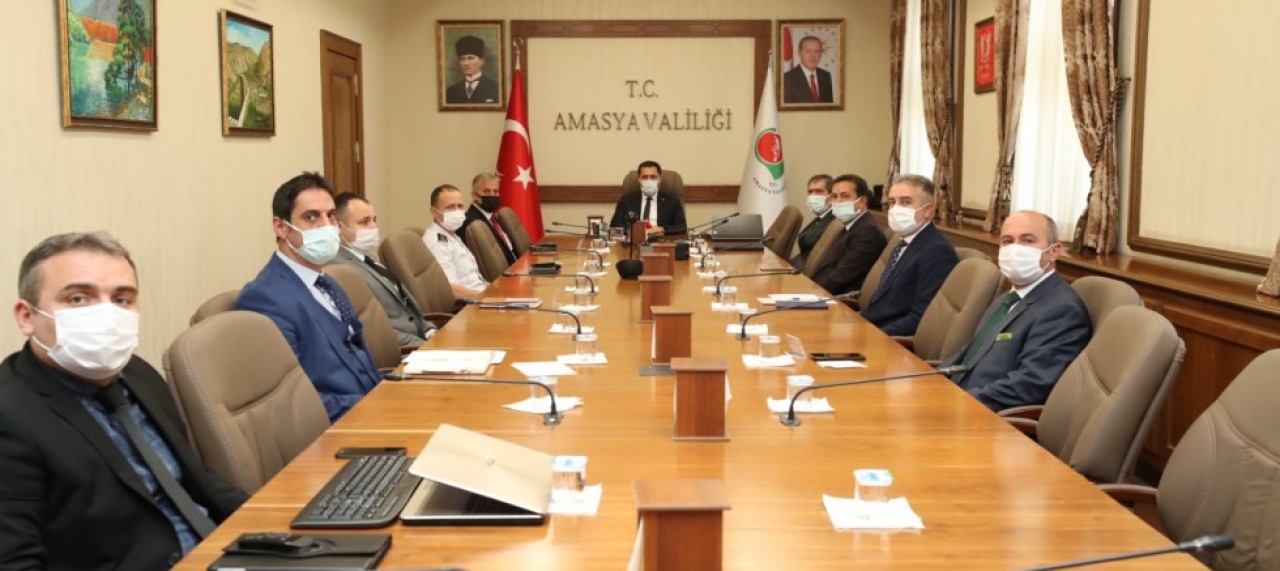 ALINAN TEDBİRLER DEĞERLENDİRİLDİ
