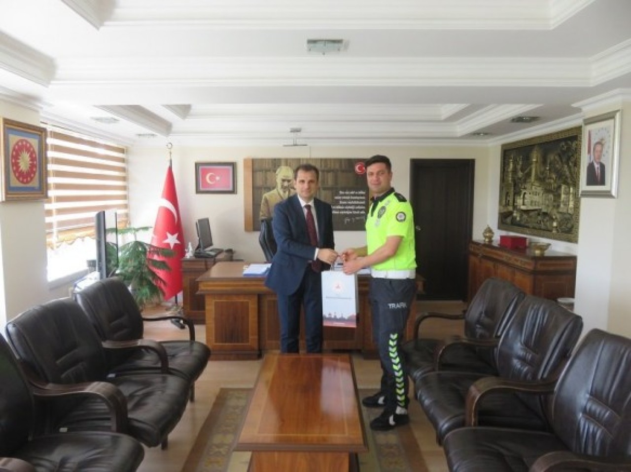 ALTINKAYNAK’TAN VEDA ZİYARETİ