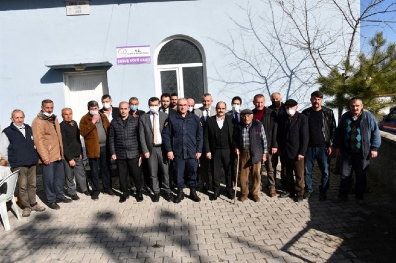 ALTINÖZ, ÇAVUŞKÖY VE ESLEMEZ’İ ZİYARET ETTİ