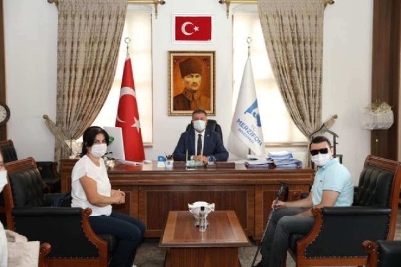 ALTUNKAYNAK, BAŞKAN KARGI’YI ZİYARET ETTİ