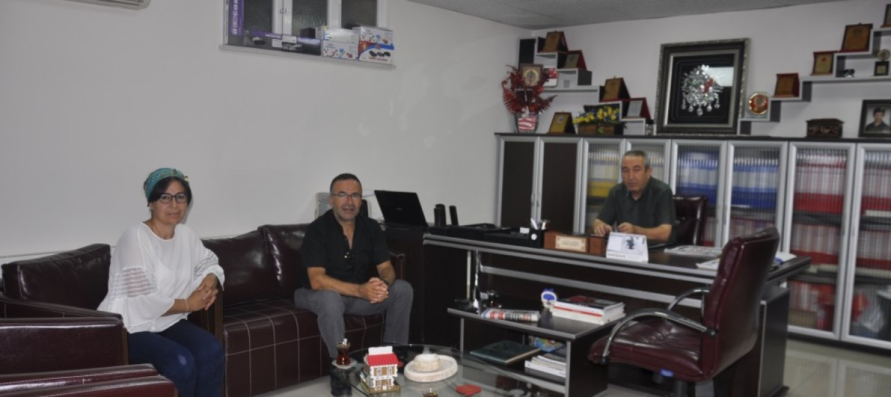 ALTUNKAYNAK'TAN GAZETEMİZE ZİYARET