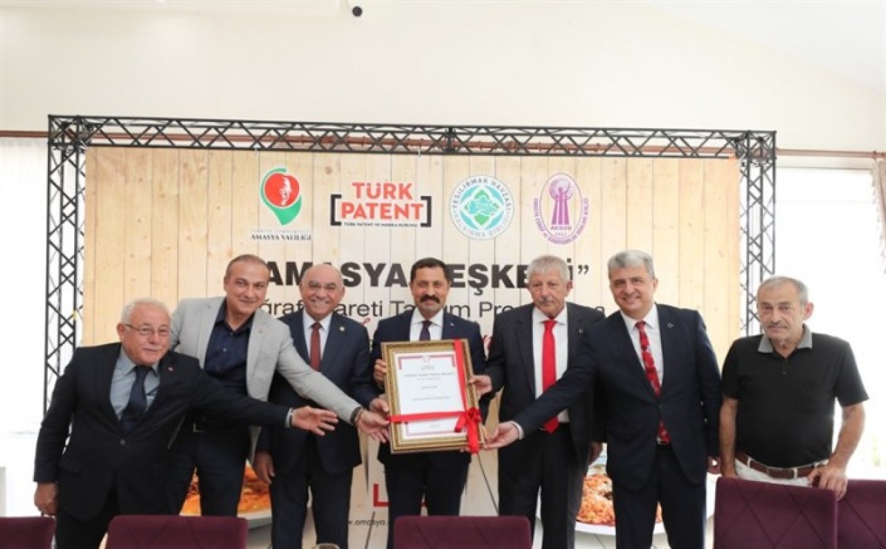 AMASYA KEŞKEĞİ’DE TESCİLLENDİ