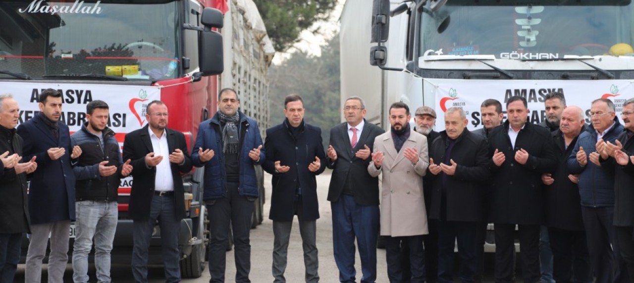 AMASYA ŞEKER’DEN GIDA MADDESİ VE PERSONEL DESTEĞİ
