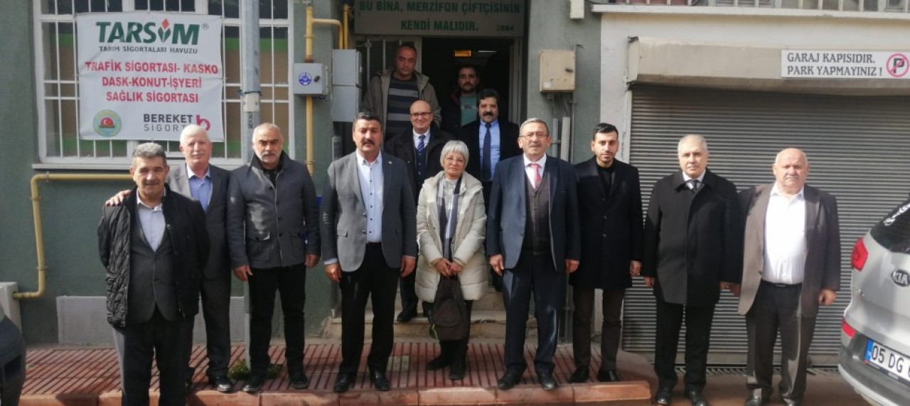 AMASYA ŞEKER YÖNETİMİNDEN HAYIRLI OLSUN ZİYARETİ