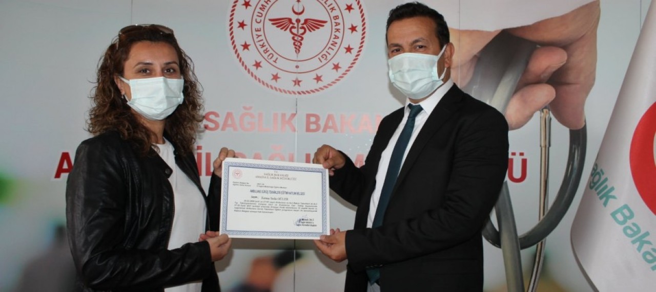 AMBULANS SÜRÜŞ TEKNİKLERİ EĞİTİMİ DÜZENLENDİ