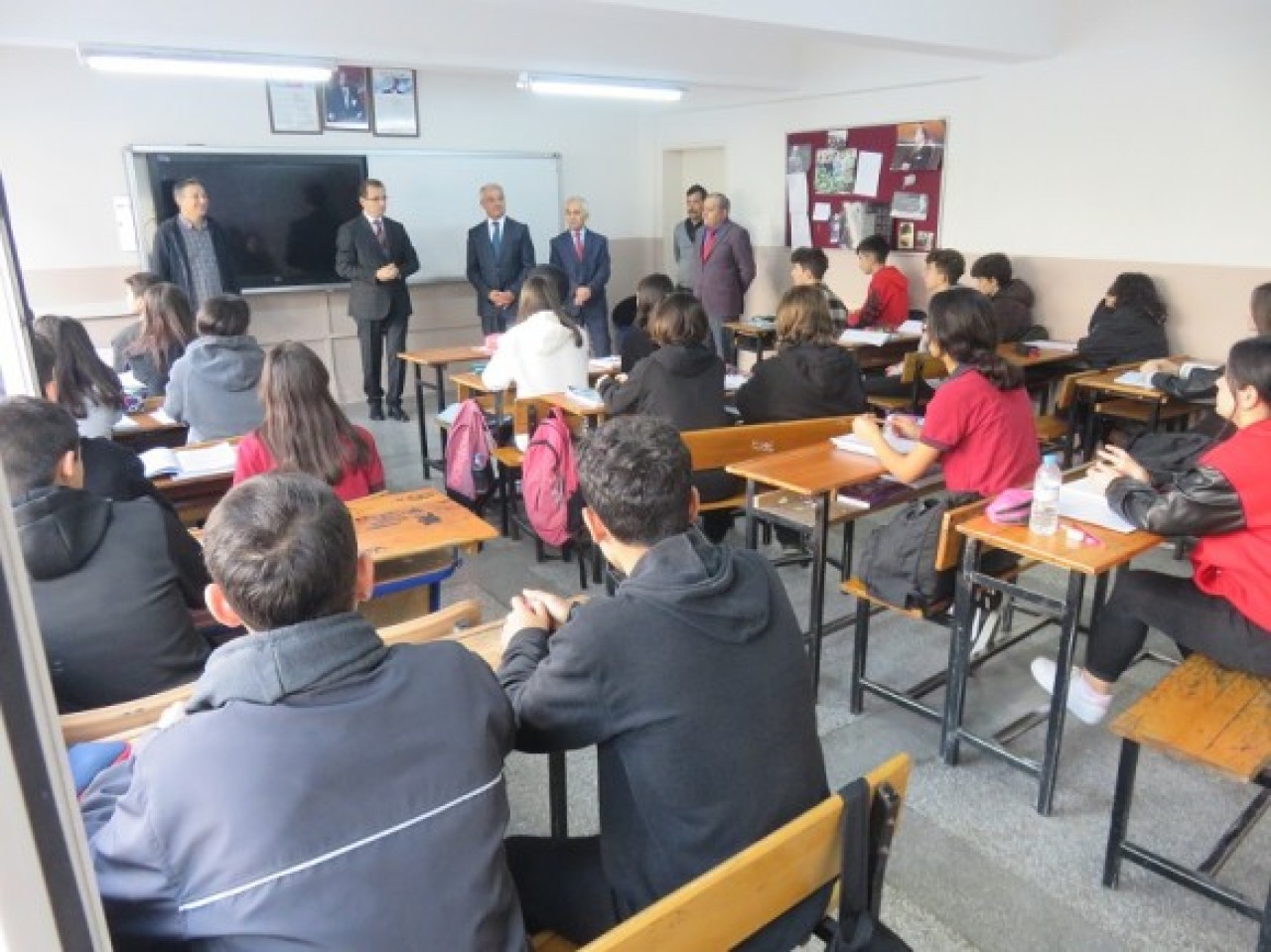 ANADOLU LİSESİ ÖĞRENCİLERİ İLE BULUŞTU