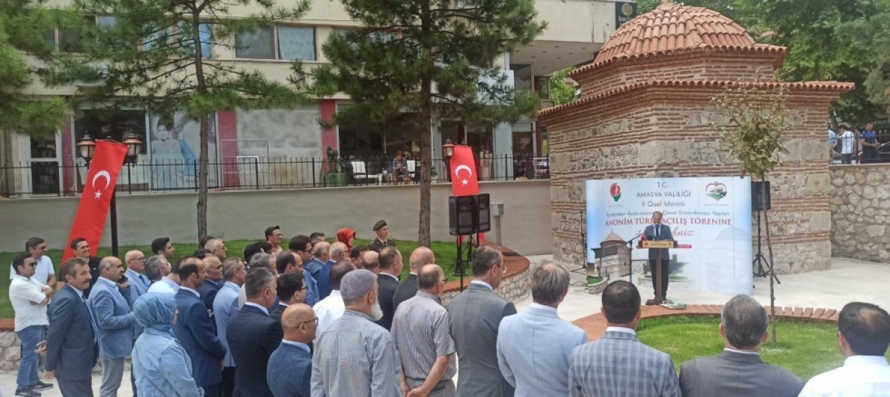 ANONİM TÜRBENİN AÇILIŞI YAPILDI