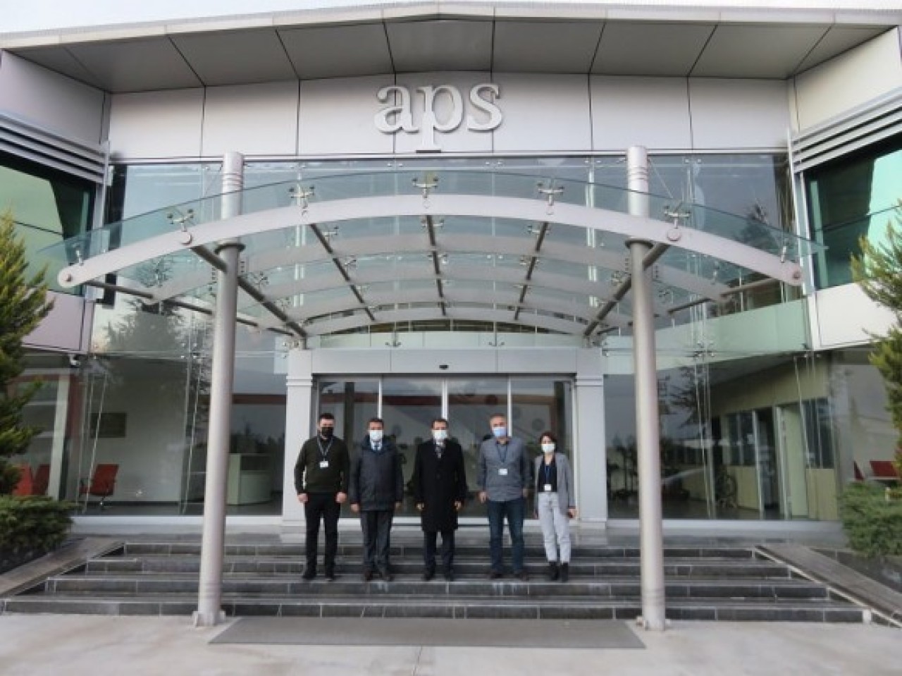 APS GİYİM SANAYİİ’Nİ ZİYARET ETTİ