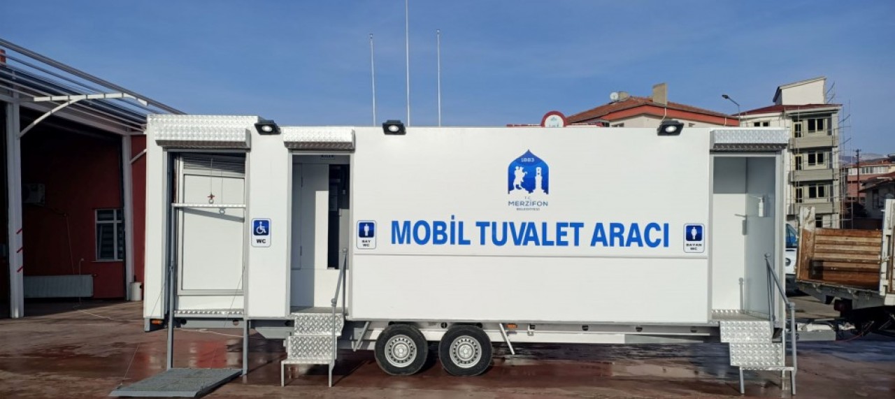 ARAÇ FİLOSUNA MOBİL TUVALETTE EKLENDİ